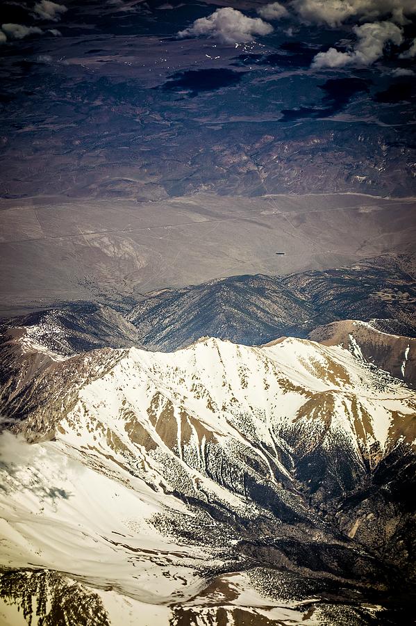 Flying Over Rocky Mountains In Spring At Day Time #1 Photograph by Alex Grichenko
