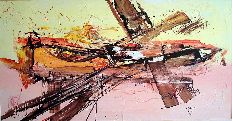 Flying. #1 Painting by Paul Pulszartti