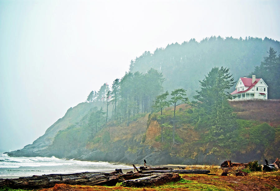 Foggy Pacific #1 Photograph by Dale Stillman