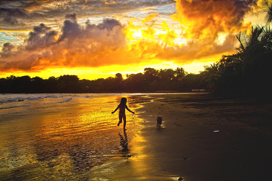 Sunset Photograph - Follow Me  #1 by Iris Greenwell