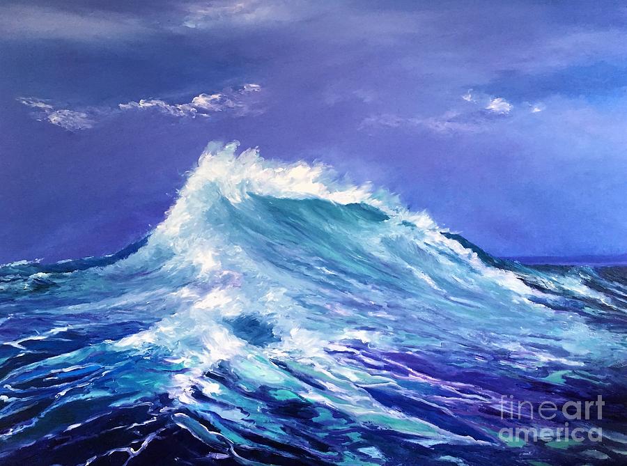 Following Sea Painting by Carla Zwahlen - Fine Art America