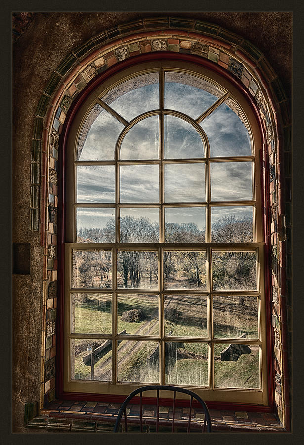 Fonthill Castle Window #1 Photograph by Robert Fawcett