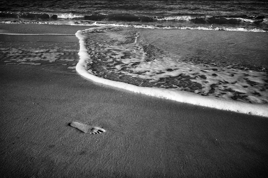 Footprint #1 Photograph by Mary Lee Dereske
