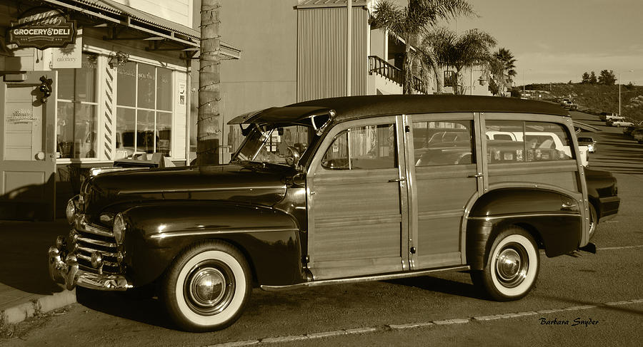 Ford California Woody Station Wagon #1 Photograph by Barbara Snyder