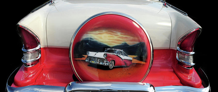 Ford Fairlane Rear #1 Photograph by Dave Mills
