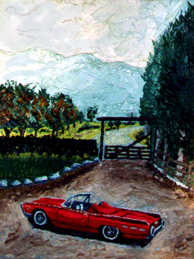 Ford #1 Painting by Stan Hamilton
