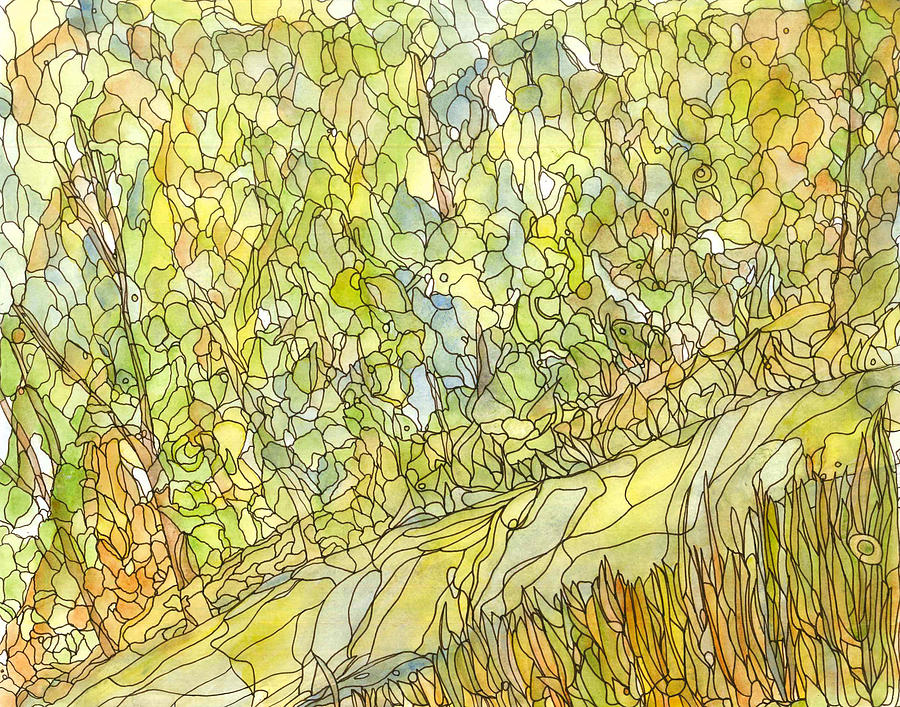 Forest Painting - Forest 7 by Katie Ree Forest Painting - Forest 7 by Katie Ree