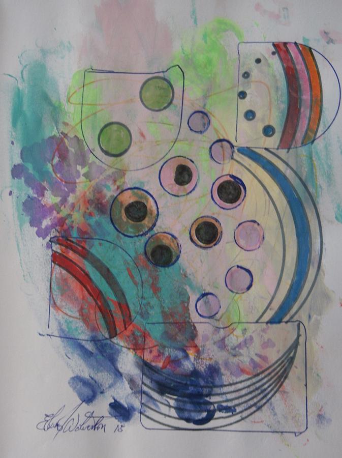 Form View 6 #1 Mixed Media by Edward Wolverton