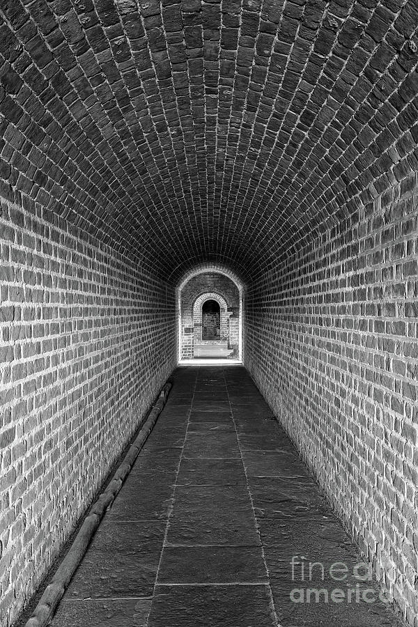 Fort Clinch Tunnel, Fernandina Beach, Florida #1 Photograph by Dawna Moore Photography