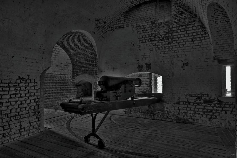 Fort Pulaski Cannon HDR Photograph by Jason Blalock