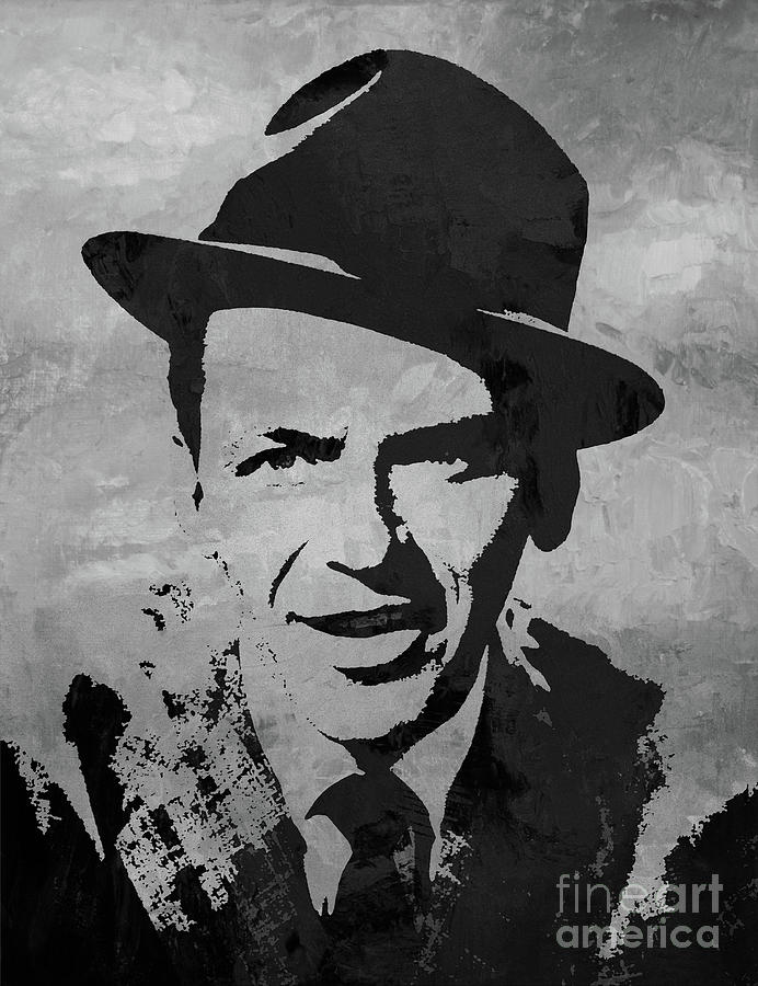 Frank Sinatra #1 Painting by Gull G