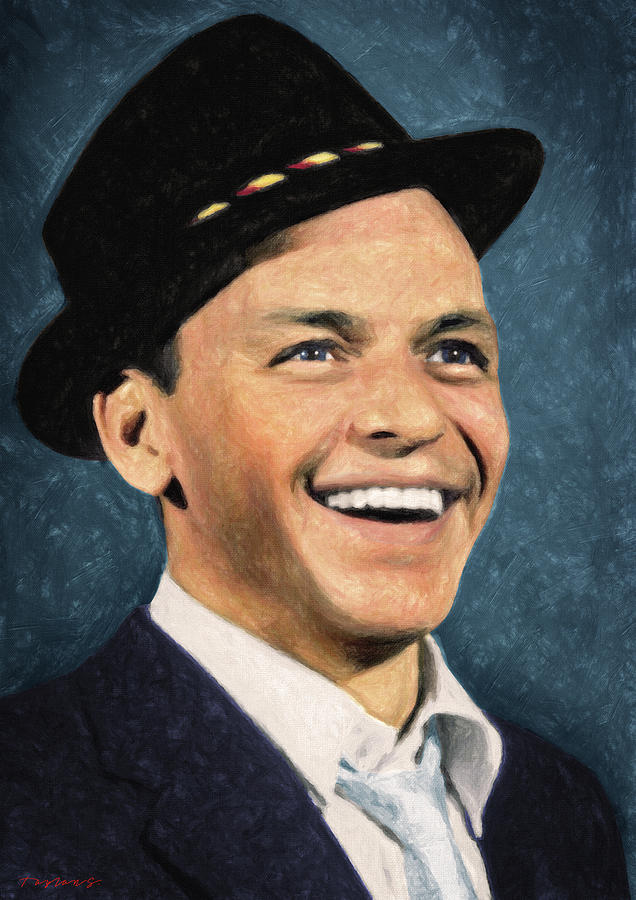Frank Sinatra #1 Painting by Hoolst Design