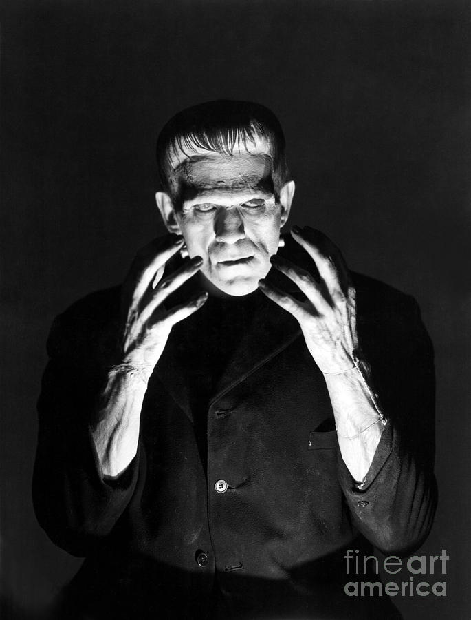 Frankensteins Monster Boris Karloff #2 Photograph by Vintage Collectables