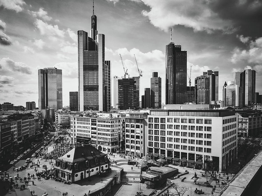 City Photograph - Frankfurt am Main - Hauptwache #1 by Mountain Dreams
