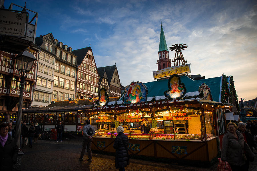 Frankfurt Christmas Market #1 Photograph by Bill Howard
