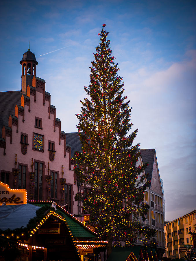Frankfurt Christmas Tree #1 Photograph by Bill Howard