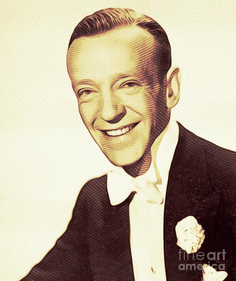Fred Astaire, Hollywood Legends Digital Art