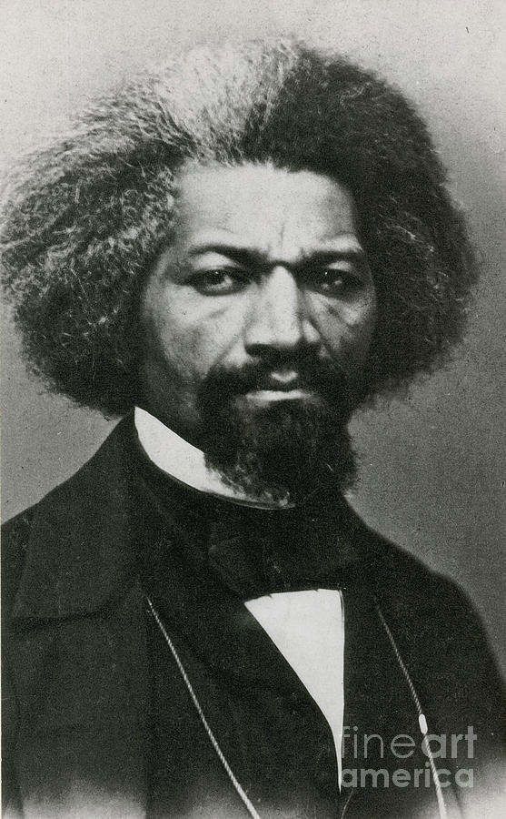 Frederick Douglass, African-american Photograph by Photo Researchers