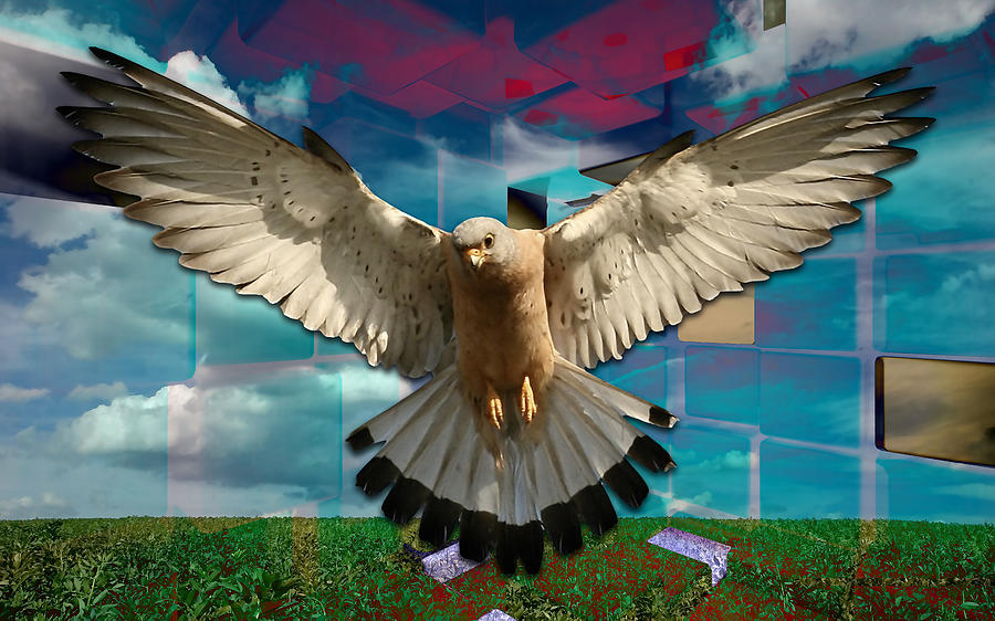 Free Bird #1 Mixed Media by Marvin Blaine