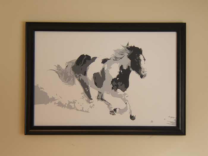 Horses Painting - Freedom IV by Michael James Toomy Horses Painting - Freedom IV by Michael James Toomy