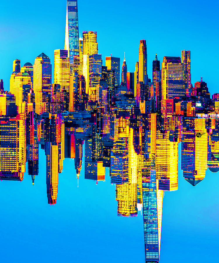 New York City Pyrography - Freedom #1 by Tony Rubino
