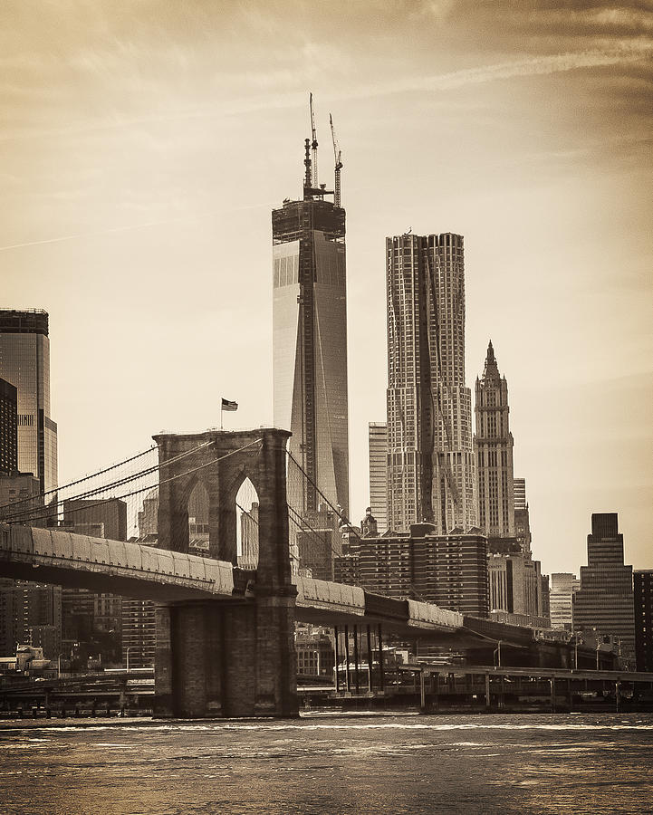 Freedom Tower Rising #1 Photograph by Frank Winters