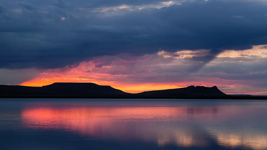 Freezeout Lake Sunset Photograph by Jack Bell Fine Art America