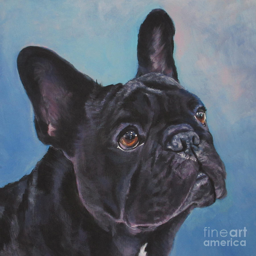 French Bulldog #1 Painting by Lee Ann Shepard