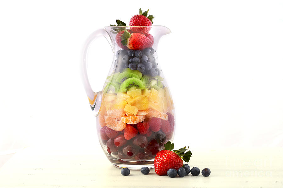 Fresh fruit juice concept  #1 Photograph by Milleflore Images