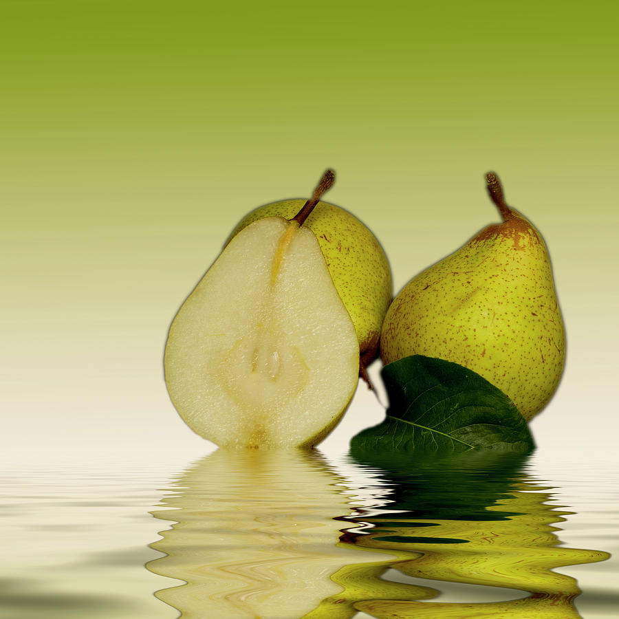 Fresh Pears Fruit #1 Photograph by David French