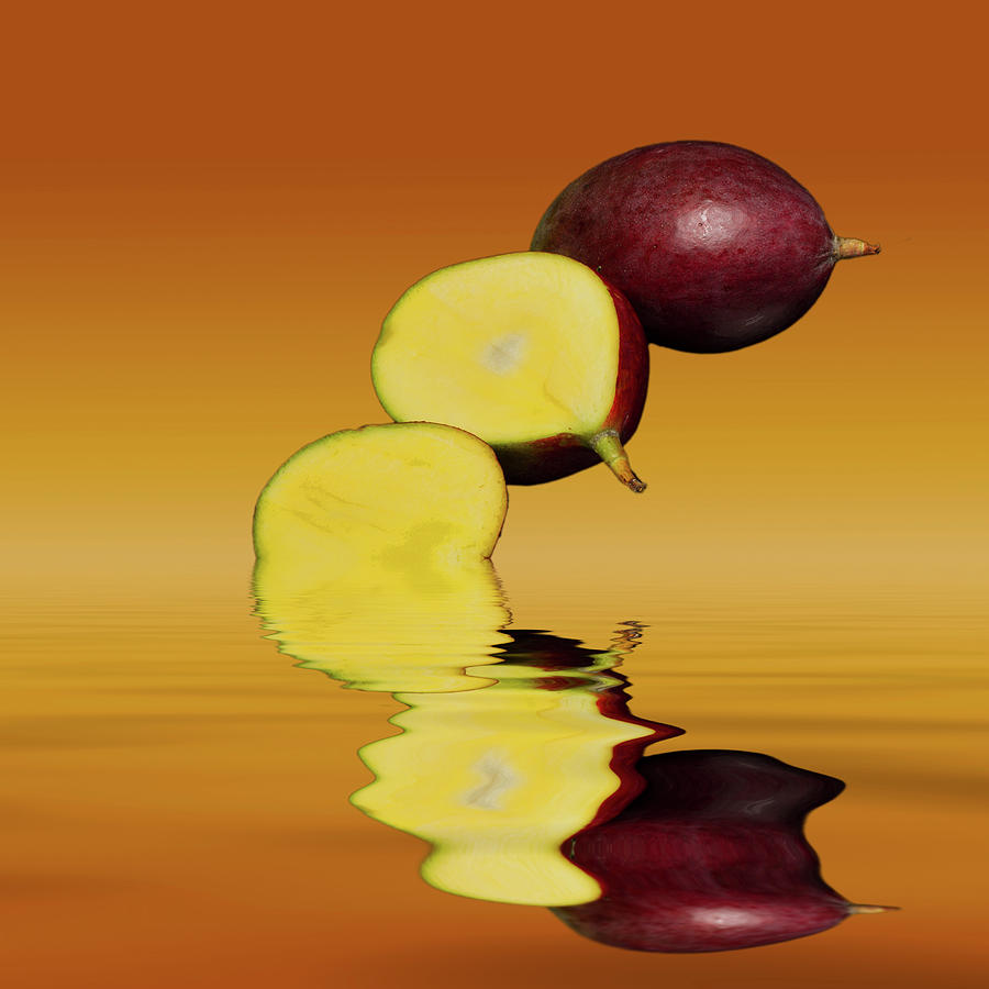 Fresh ripe mango fruits #1 Photograph by David French