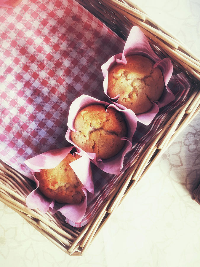 Freshly Baked Muffins #1 Photograph by Tom Gowanlock