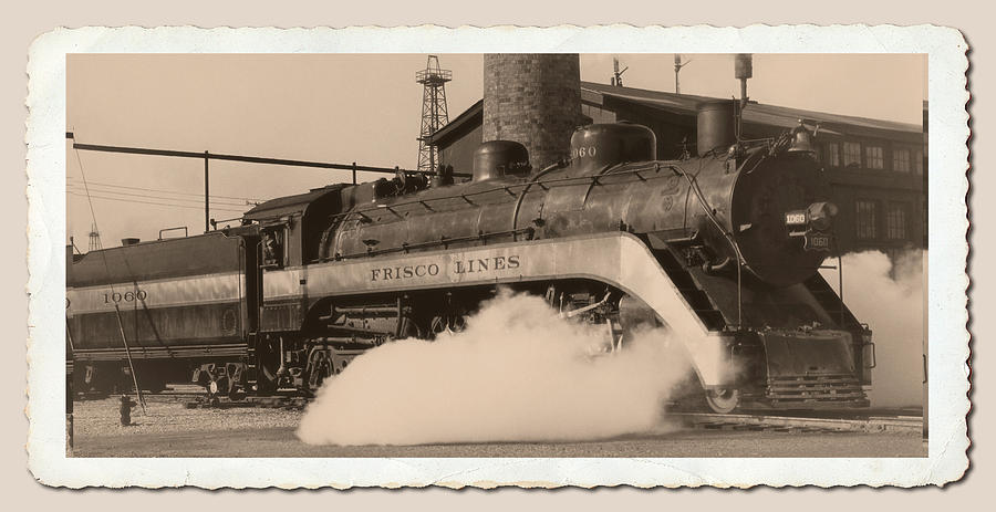 Frisco Steam Locomotive 1060 #1 Photograph by Garry McMichael