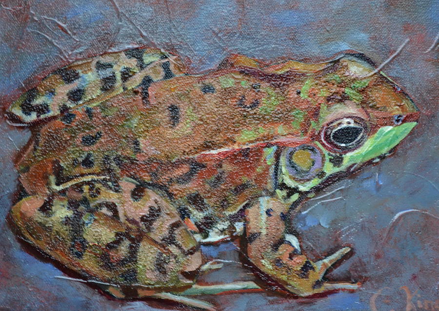 Frog Painting by Christine King - Fine Art America