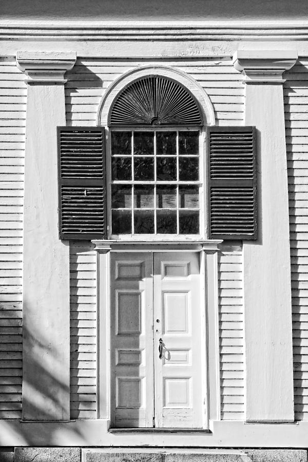 Front Door Old Country Church In Maine #1 Photograph by Keith Webber Jr