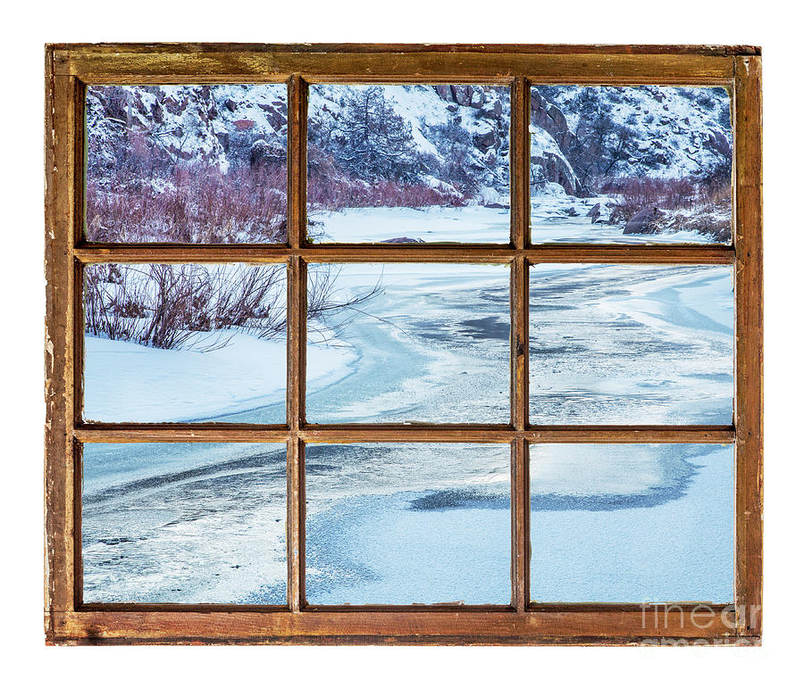 Frozen mountain river #1 Photograph by Marek Uliasz