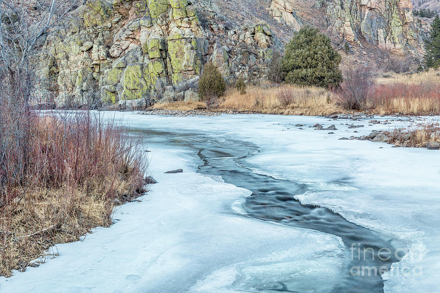 Frozen River #1 Photograph by Marek Uliasz
