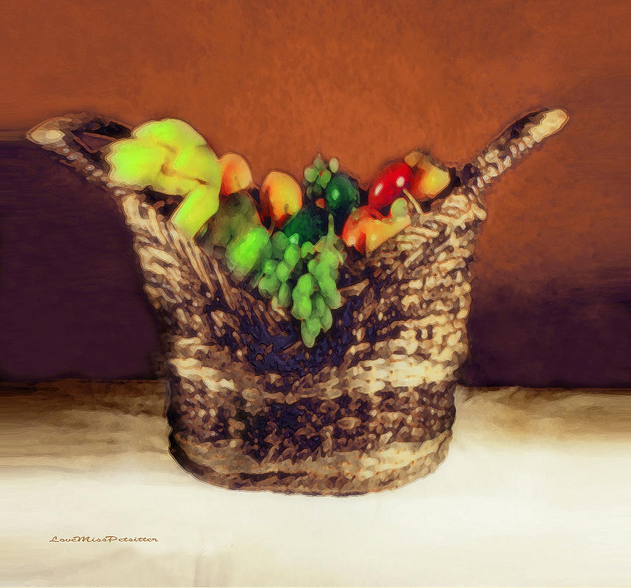Arts Digital Art - Fruit  Art 11 by Miss Pet Sitter