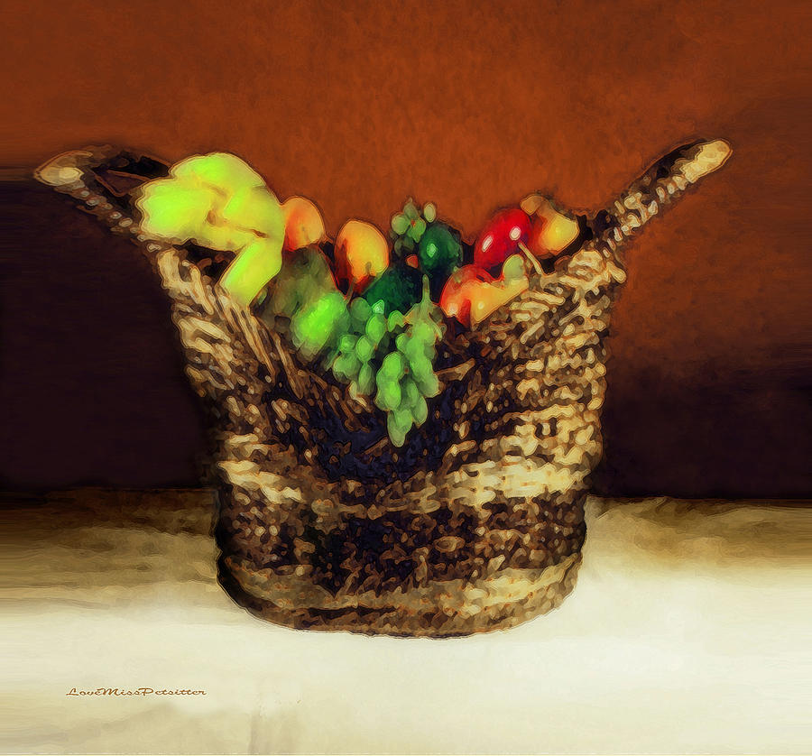 Arts Digital Art - Fruit  Art 12 by Miss Pet Sitter