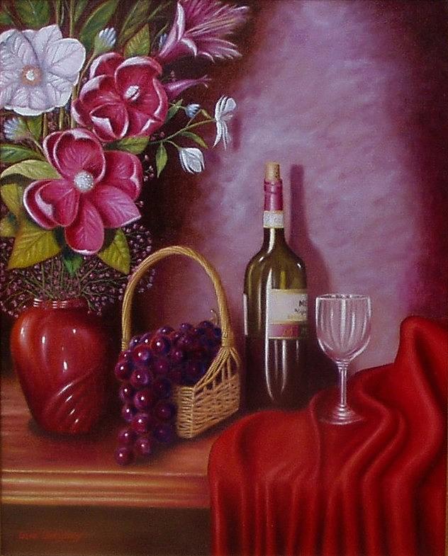 Fruit of the vine #1 Painting by Gene Gregory