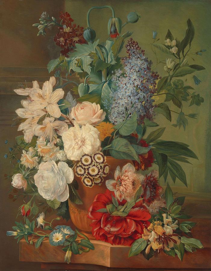 Fuchsias, Carel Adolph Lion Cachet, 1874 - 1945 Painting