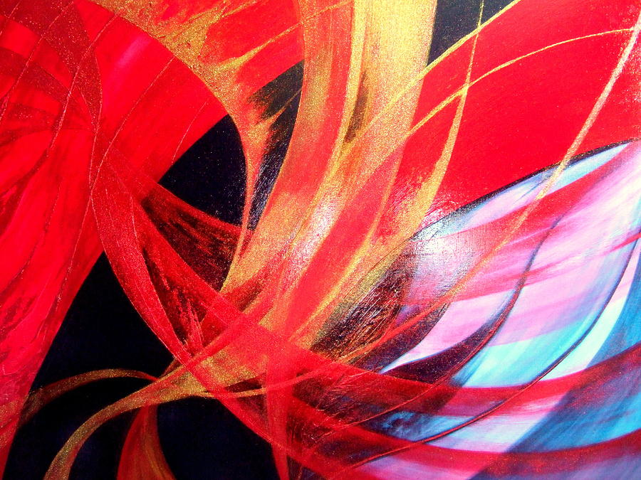 Fusion #3 Painting by Kumiko Mayer