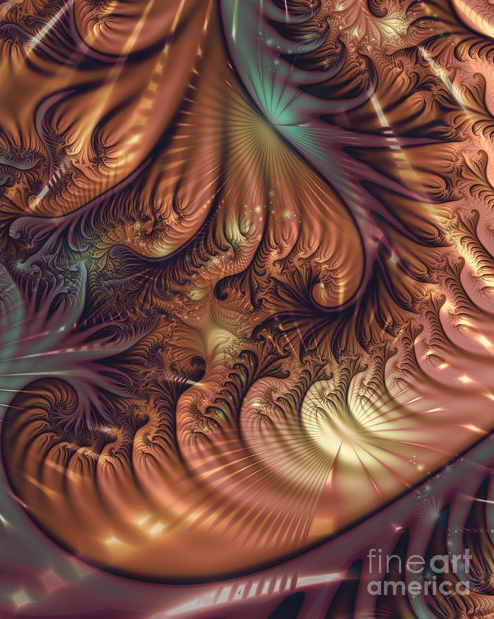 Abstract Digital Art - Gala #1 by Michelle H