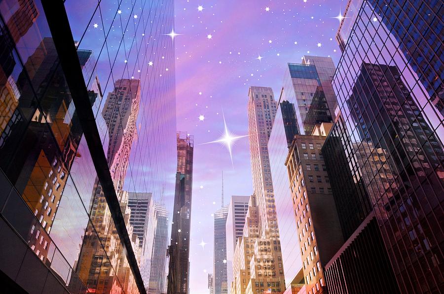 City Galaxy Photograph by Diana Angstadt