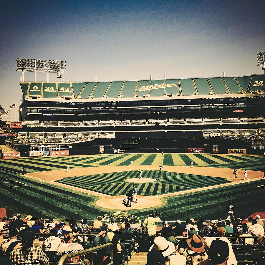 Oakland Athletics Photograph - Game Day In Oakland #1 by Mountain Dreams