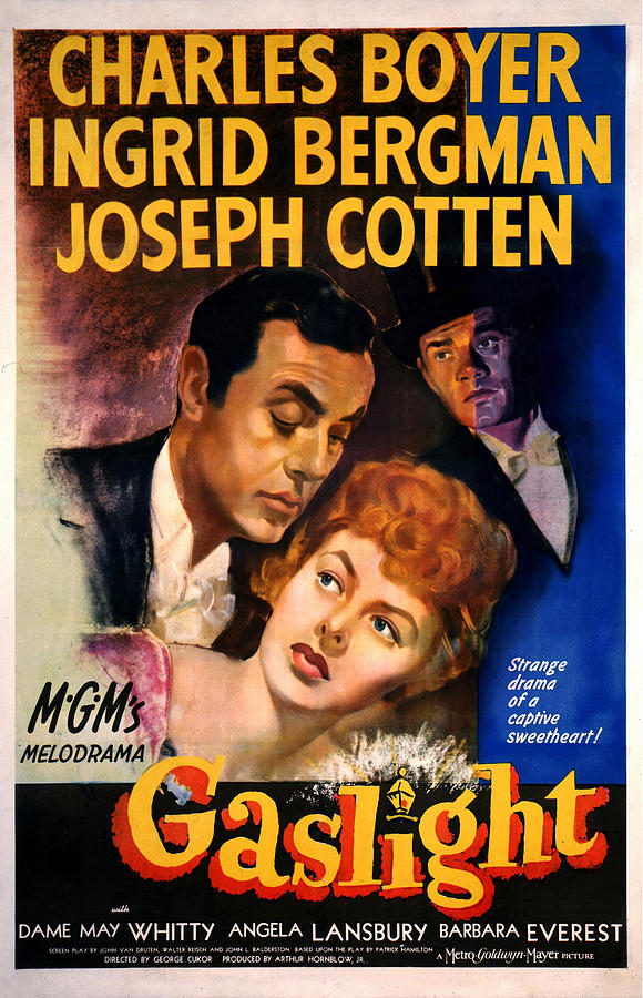 1940s Movies Photograph - Gaslight, Charles Boyer, Ingrid by Everett