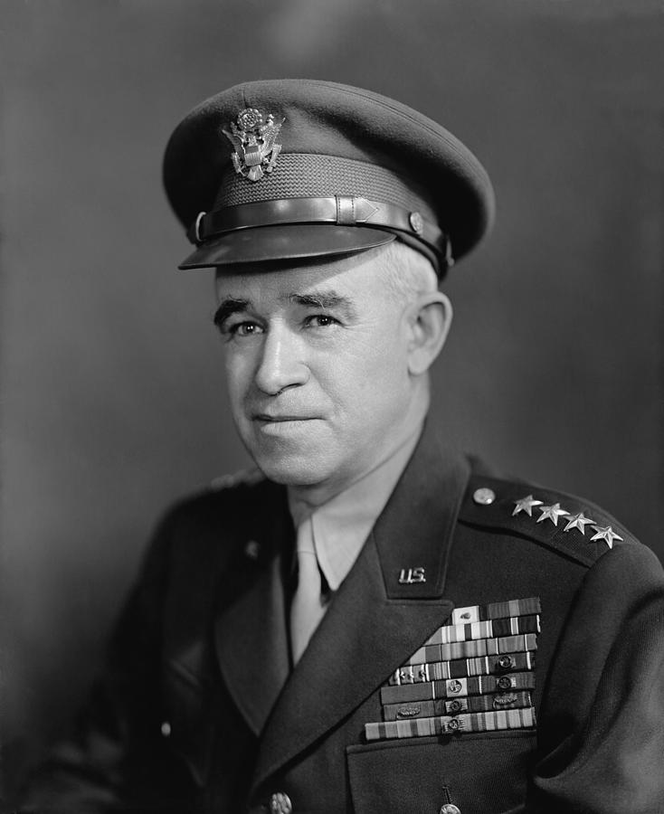 General Omar Bradley #2 Photograph by War Is Hell Store