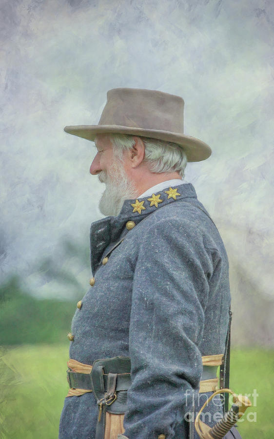 General Robert E. Lee #1 Digital Art by Randy Steele
