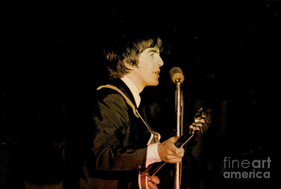 The Beatles Photograph - George Harrison #1 by Larry Mulvehill