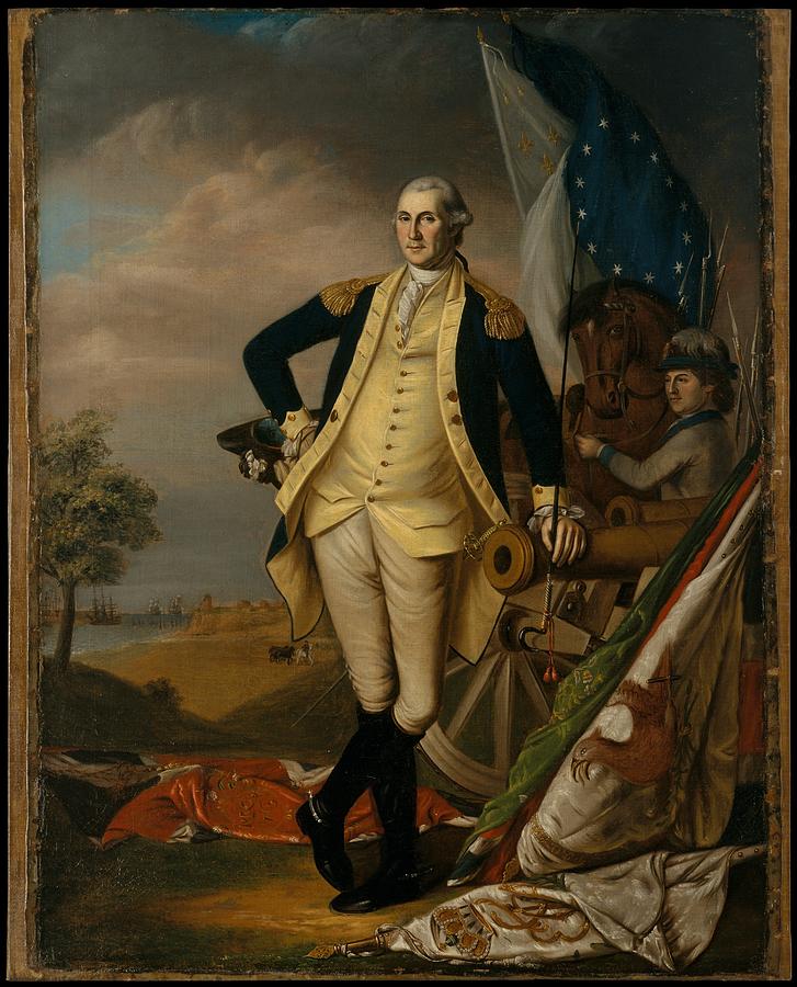 George Washington #3 Painting by James Peale